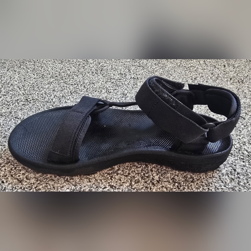 Teva M Hydratrek Black Men Trail Water Strap Sandal 1150510-BLK Size 10 - Picture 7 of 12